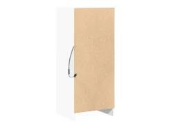 Aparador con LED blanco 42,5x34x100 cm madera de ingeniería