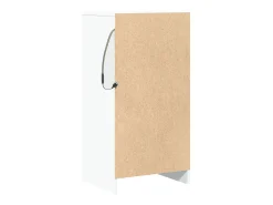 Aparador con LED blanco 42,5x34x85 cm madera de ingeniería
