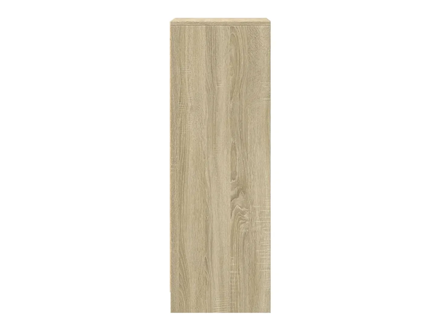 Aparador con LED roble Sonoma 42,5x34x100 cm madera de ingeniería