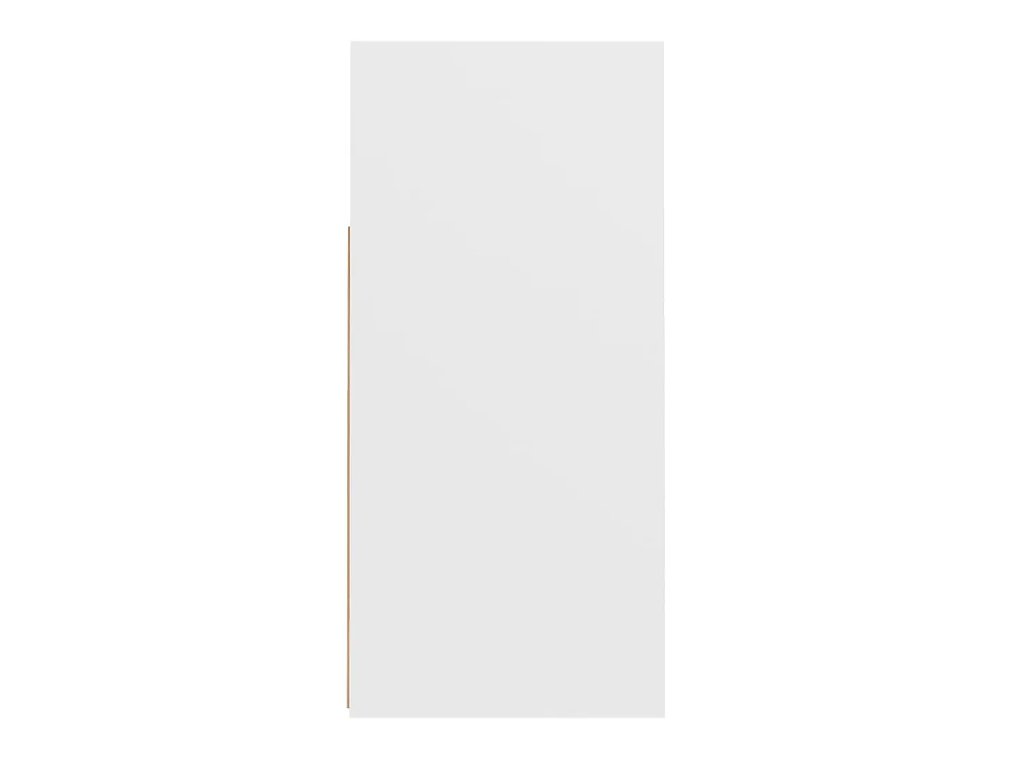Aparador con luces LED blanco 80x35x75 cm
