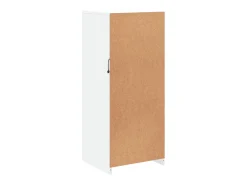 Aparador con luces LED blanco 41x37x100 cm