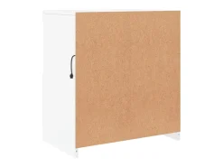 Aparador con luces LED blancas 60x37x67 cm