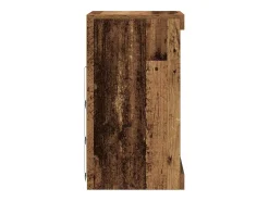 Aparador con luces LED Madera antigua 41x37x67 cm