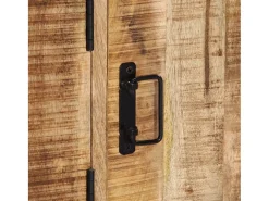 Aparador consola mueble auxiliar de almacenaje 120 cm madera maciza de mango 4402226