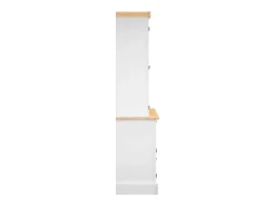 Aparador Corona madera maciza de pino blanco 112x43x196 cm