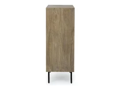 Aparador Dary 4 puertas madera maciza de mango natural 92 cm