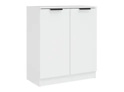 Aparador de 3 piezas madera contrachapada blanco ES99382