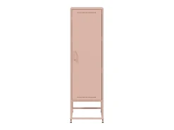 Aparador de acero rosa 36x39x123 cm