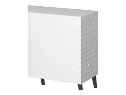 Aparador de diseño 155 cm Max blanco mate