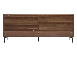 Aparador de diseño de contrachapado de nogal 180 cm BLISS
