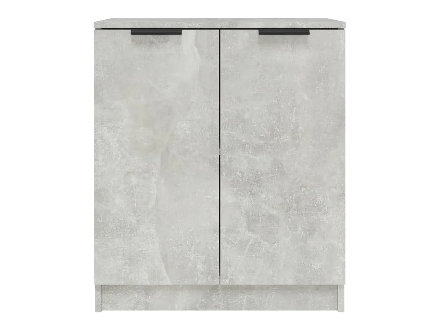 Aparador de hormigón gris 60x30x70 cm Madera de ingeniería