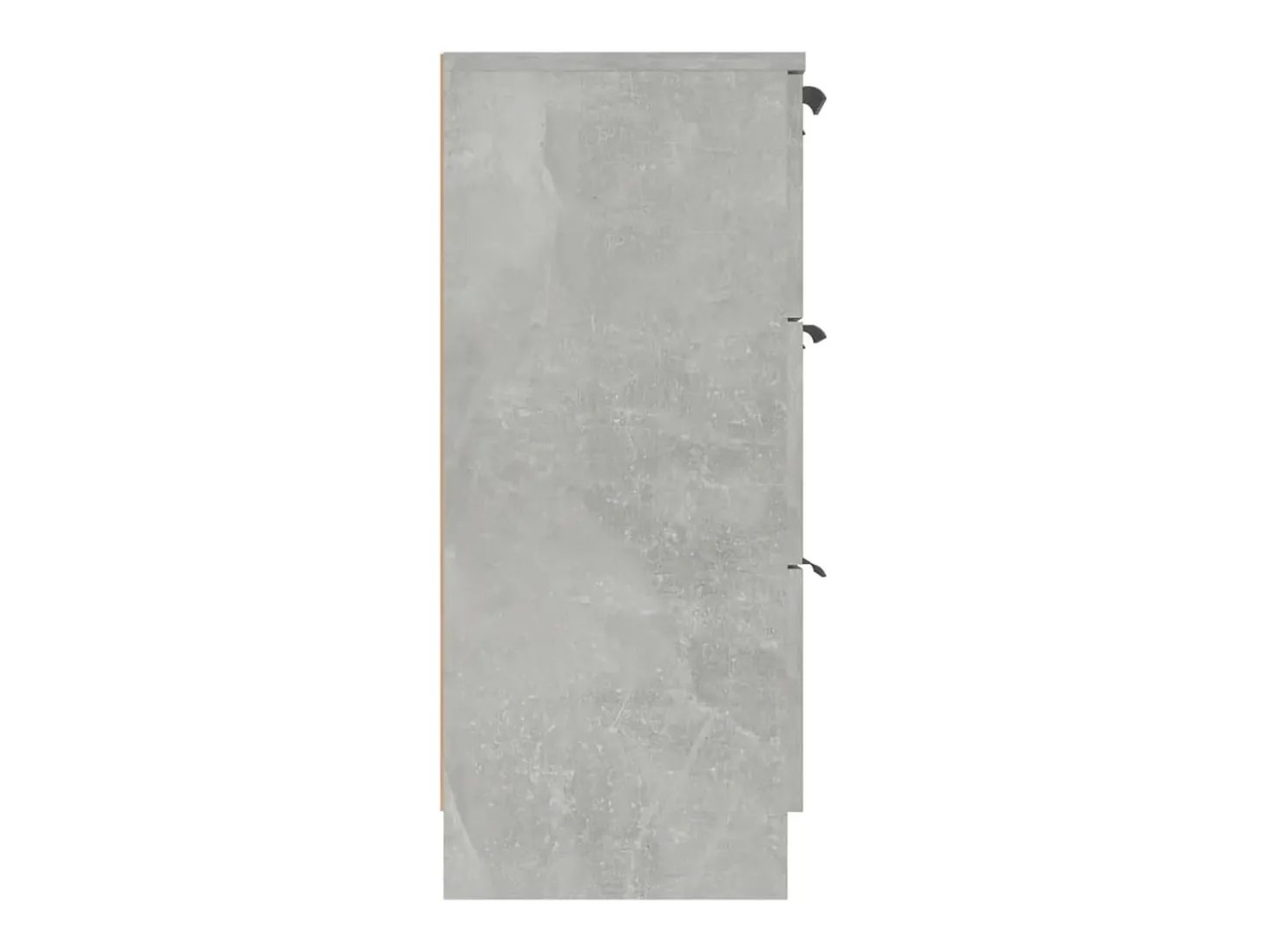 Aparador de hormigón gris 60x30x70 cm Madera de ingeniería