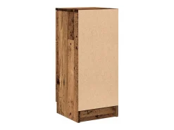 Aparador de madera antigua 30x30x70 cm madera contrachapada