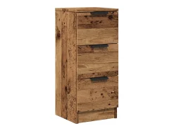 Aparador de madera antigua 30x30x70 cm madera contrachapada