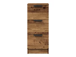 Aparador de madera antigua 30x30x70 cm madera contrachapada