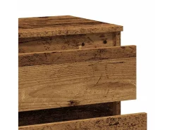 Aparador de madera antigua 60x35x70 cm madera contrachapada