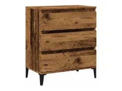 Aparador de madera antigua 60x35x70 cm madera contrachapada