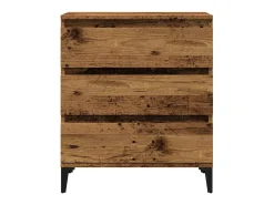 Aparador de madera antigua 60x35x70 cm madera contrachapada