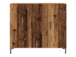 Aparador de madera antigua 90x34x80 cm madera contrachapada