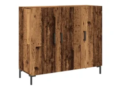 Aparador de madera antigua 90x34x80 cm madera contrachapada