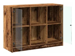 Aparador de madera antigua 102x37x75,5 cm madera contrachapada
