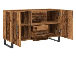 Aparador de madera antigua 100x36x60 cm madera contrachapada