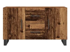 Aparador de madera antigua 100x36x60 cm madera contrachapada