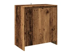 Aparador de madera antigua 70x41x75 cm madera contrachapada