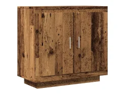 Aparador de madera antigua 80x40x75 cm madera contrachapada
