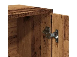 Aparador de madera antigua 88x30x64 cm madera contrachapada