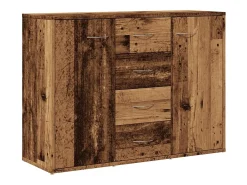Aparador de madera antigua 88x30x64 cm madera contrachapada