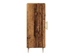 Aparador de madera antigua 34,5x34x90 cm madera contrachapada