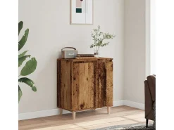 Aparador de madera antigua 60x35x70 cm madera contrachapada