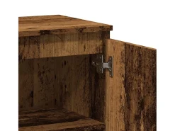 Aparador de madera antigua 60x35x70 cm madera contrachapada