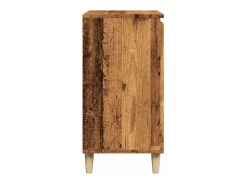 Aparador de madera antigua 60x35x70 cm madera contrachapada