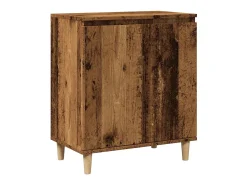 Aparador de madera antigua 60x35x70 cm madera contrachapada