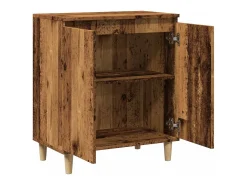 Aparador de madera antigua 60x35x70 cm madera contrachapada