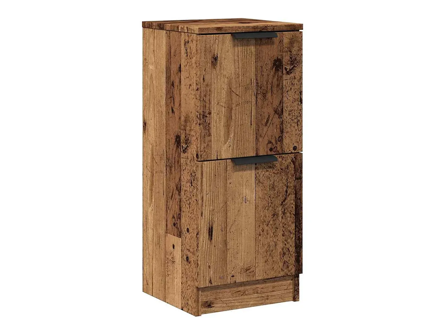Aparador de madera antigua 30x30x70 cm madera contrachapada