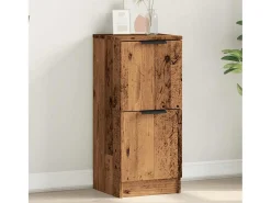 Aparador de madera antigua 30x30x70 cm madera contrachapada