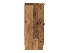 Aparador de madera antigua 30x30x70 cm madera contrachapada