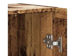 Aparador de madera antigua 120x30,5x70 cm madera contrachapada