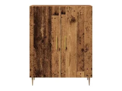 Aparador de madera antigua 69,5x34x90 cm madera contrachapada