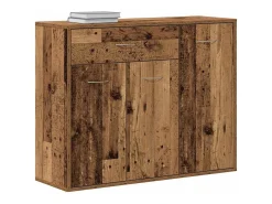 Aparador de madera antigua 88x30x70 cm madera contrachapada