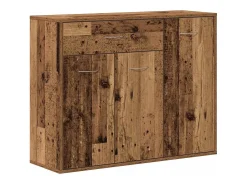 Aparador de madera antigua 88x30x70 cm madera contrachapada