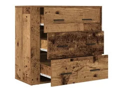 Aparador de madera antigua 80x33x70 cm madera contrachapada