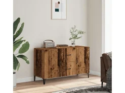 Aparador de madera antigua 100x36x60 cm madera contrachapada