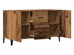 Aparador de madera antigua 100x36x60 cm madera contrachapada