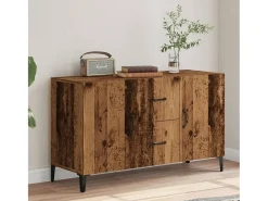 Aparador de madera antigua 100x36x60 cm madera contrachapada