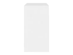 Aparador de madera contrachapada blanco 70x41x75 cm