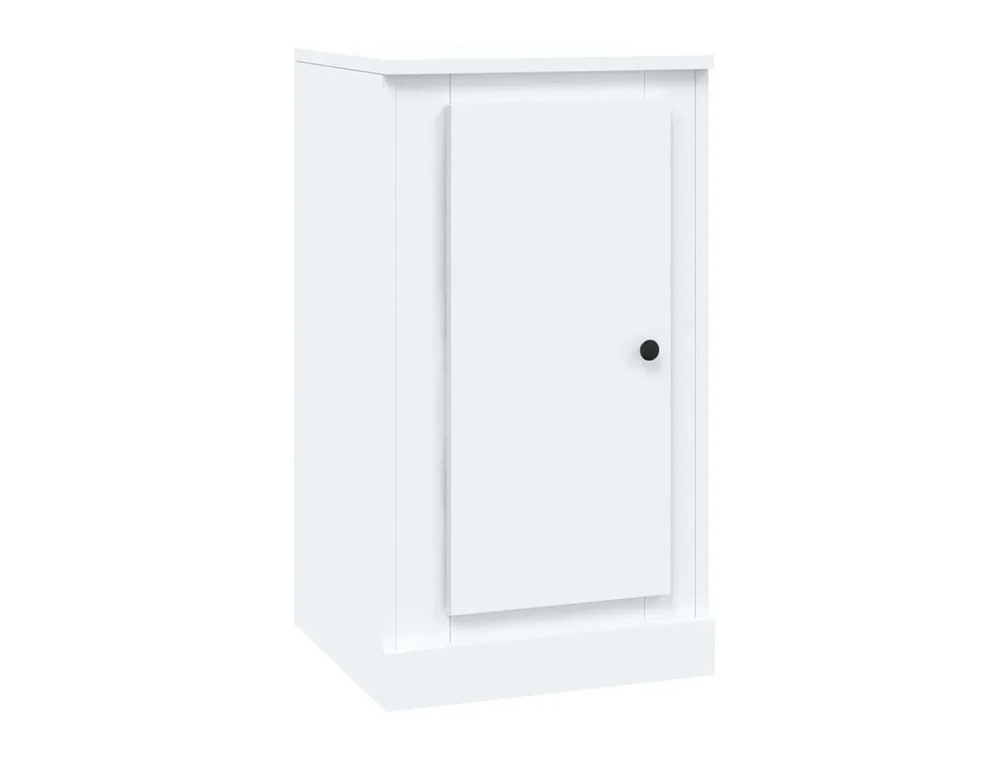 Aparador de madera contrachapada blanco 37,5x35,5x67,5 cm ES92443